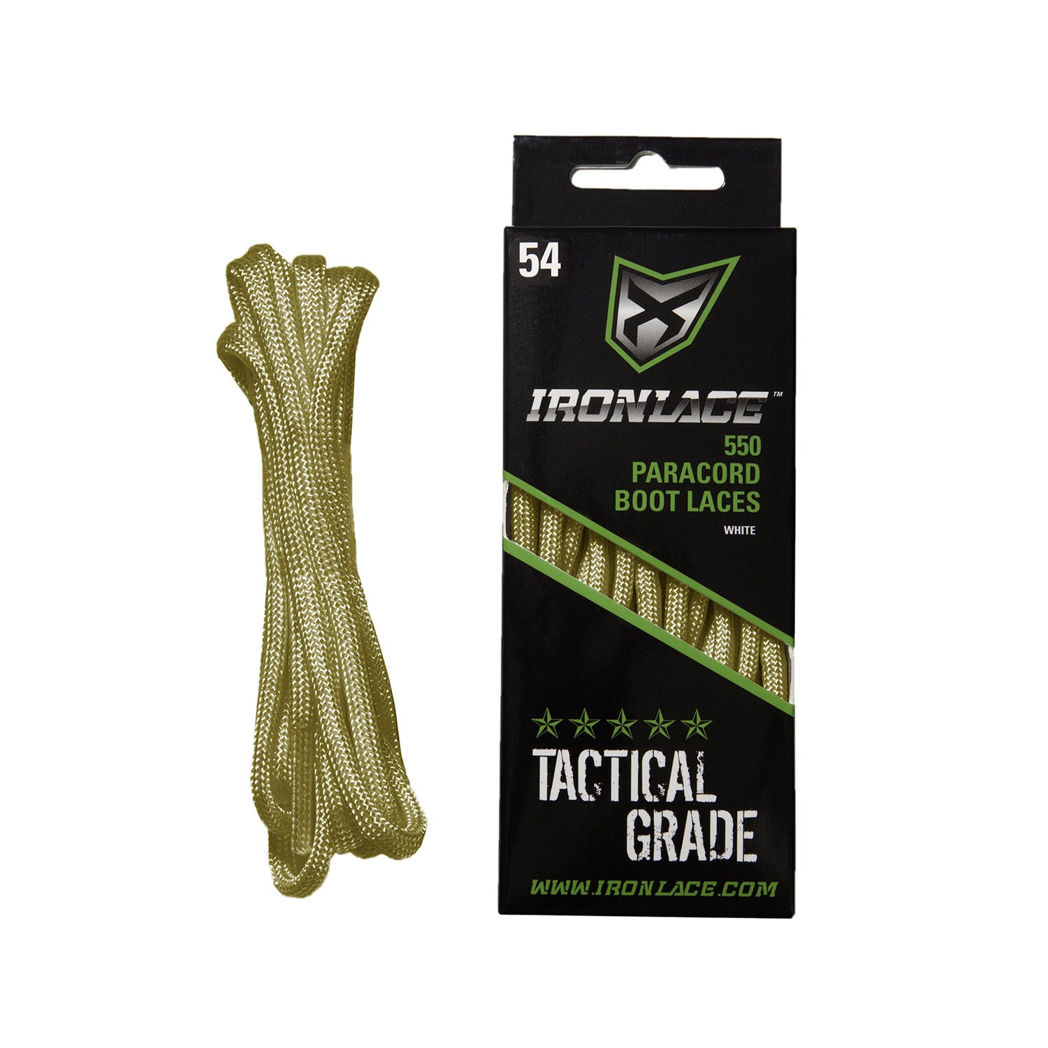 Iron Lace IRONLACE™ Paracord Boot Laces 54 Altitude Sports