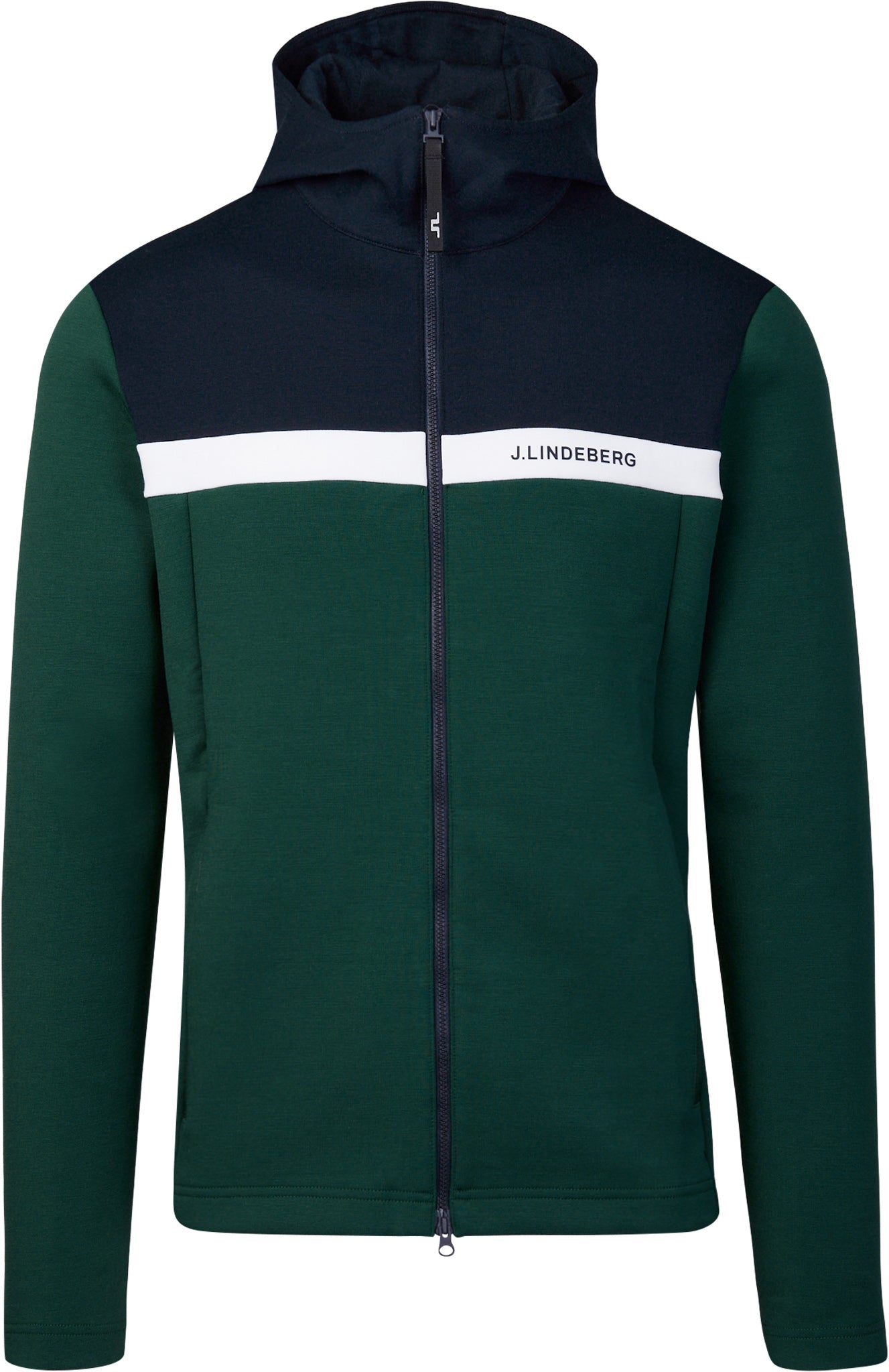 J.Lindeberg Jeff Hooded Full Zip Sweatshirt - Men's | Altitude Sports