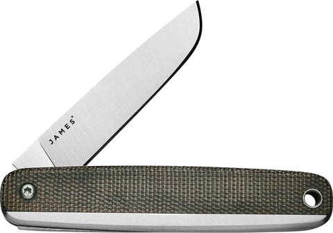The James Brand The County Stainless and Micarta Blade Pocket Knife