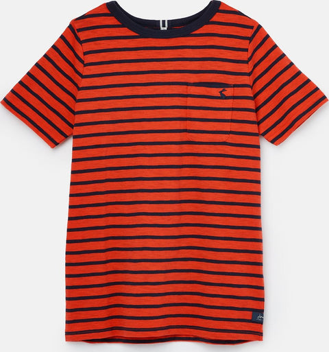 Joules Laundered Stripe T-Shirt 1-12 years - Boys