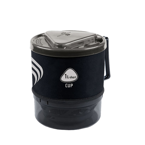 Jetboil 1L FluxRing Short Aluminium Spare Cup carbon