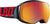 Julbo Echo S Ski Goggles - Pink Spectron 3 Lens - Youth - Black - Grey - Red