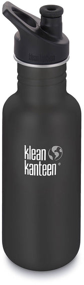 Klean Kanteen Classic Stainless Steel Bottle with Sport Cap - 18 Oz