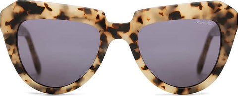 Komono Stella Crafted Ivory Demi Sunglasses