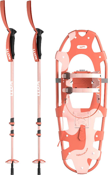 Koti Sports Vallonneuse Snowshoes and Poles Set - Unisex