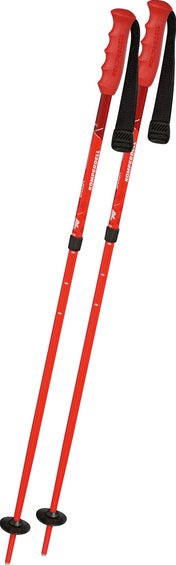 Komperdell Smash Series Red Ski Poles - Kids