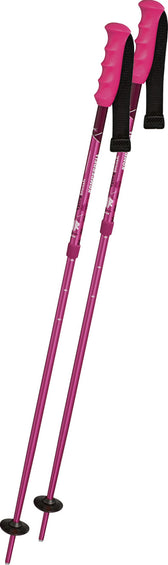 Komperdell Smash Series Pink Ski Poles - Kids