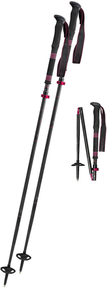 Komperdell Carbon Fxp.4 Expedition - Vario Compact Ski Pole - Unisex