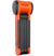 Kryptonite Evolution 790 Folding Lock - Black - Orange