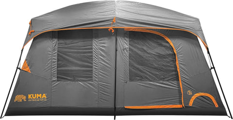 Kuma Outdoor Gear Bear Den 9 Cabin Tent - 9-person