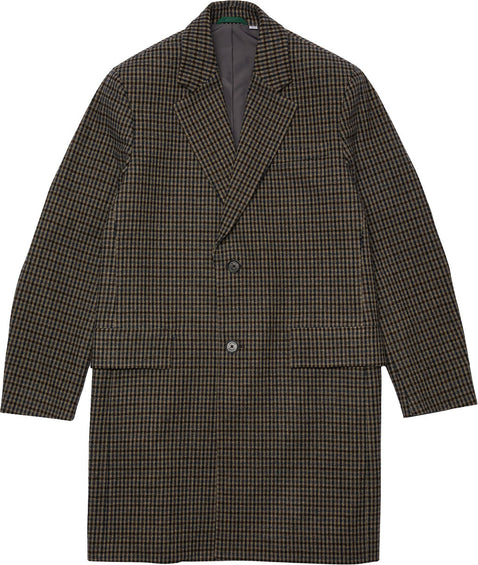 Lacoste Checked Responsible Wool Chesterfield Jacket - Men's