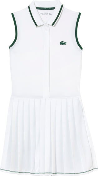 Lacoste Sport Built-In Shorty Pleated Tennis Dress - Women's