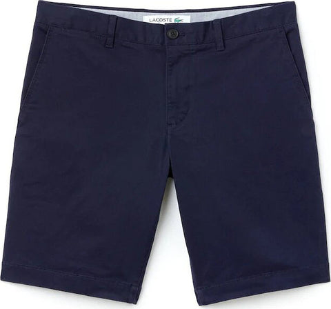 Lacoste Slim Fit Stretch Gabardine Bermuda Shorts - Men's