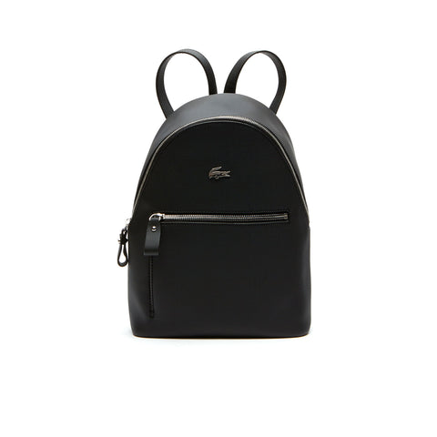 Lacoste Women's Daily Classic Coated Piqué Canvas Backpack