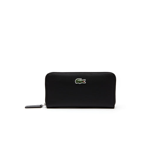 Lacoste Women's L.12.12 Concept Petit Piqué Zip Wallet