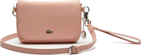Lacoste Daily Classic Coated Piqué Canvas Flap Shoulder Bag - Women's
