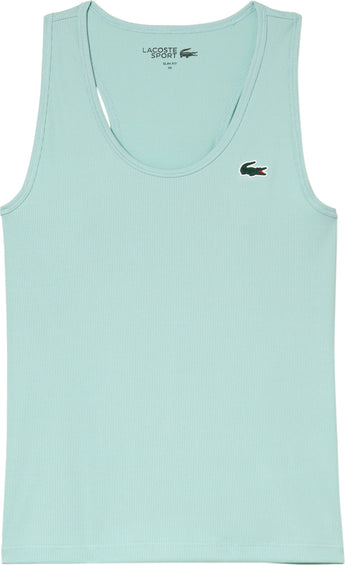 Lacoste Sport Slim Fit Ribbed Tank Top - Women’s 