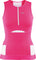 Garneau Sprint Tri Sleeveless - Women's - Dark Pink - Black