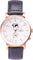 La Maison Inland The August 41mm Watch with Extra 20mm Classic Strap - Unisex - Rose Gold - White - Navy Leather