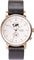 La Maison Inland The August 41mm Watch with Extra 20mm Belt - Unisex - Antique Gold - Cream - Black Leather