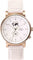 La Maison Inland The August 41mm Watch with Extra 20mm Classic Strap - Unisex - Antique Gold - Cream - Cream Suede