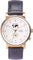 La Maison Inland The August 41mm Watch with Extra 20mm Classic Strap - Unisex - Antique Gold - Cream - Navy Leather