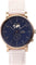 La Maison Inland The August 41mm Watch with Extra 20mm Classic Strap - Unisex - Antique Gold - Navy - Cream Suede