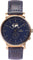 La Maison Inland The August 41mm Watch with Extra 20mm Classic Strap - Unisex - Antique Gold - Navy - Navy Leather