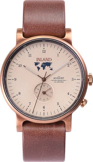 La Maison Inland The August 41mm Watch with Extra 20mm Belt - Unisex
