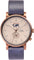 La Maison Inland The August 41mm Watch with Extra 20mm Belt - Unisex - Copper - Sand - Navy Leather