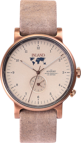 La Maison Inland The August 41mm Watch with Extra 20mm Belt - Unisex