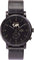 La Maison Inland The August 41mm Watch with Extra 20mm Belt - Unisex - Black - Black - Black Leather