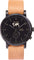 La Maison Inland The August 41mm Watch with Extra 20mm Belt - Unisex - Black - Black - Natural Leather