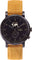 La Maison Inland The August 41mm Watch with Extra 20mm Classic Strap - Unisex - Black - Black - Mustard Suede