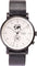 La Maison Inland The August 41mm Watch with Extra 20mm Belt - Unisex - Black - Cream - Black Leather