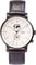 La Maison Inland The August 41mm Watch with Extra 20mm Classic Strap - Unisex - Black - Cream - Black Leather