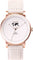 La Maison Inland The June 41mm Watch with Extra 20mm Classic Strap - Unisex - Rose Gold - White - Cream Suede