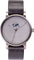 La Maison Inland The June 41mm Watch with Extra 20mm Belt - Unisex - Grey - Grey - Black Leather
