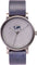 La Maison Inland The June 41mm Watch with Extra 20mm Belt - Unisex - Grey - Grey - Navy Leather