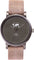 La Maison Inland The June 41mm Watch with Extra 20mm Belt - Unisex - Charcoal - Olive grey - Rustic Grey Leather