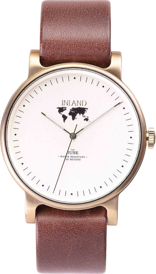 La Maison Inland The June 41mm Watch with Extra 20mm Belt - Unisex