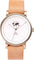 La Maison Inland The June 41mm Watch with Extra 20mm Belt - Unisex - Antique Gold - Cream - Natural Leather