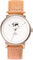 La Maison Inland The June 41mm Watch with Extra 20mm Classic Strap - Unisex - Antique Gold - Cream - Natural Leather