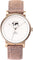 La Maison Inland The June 41mm Watch with Extra 20mm Classic Strap - Unisex - Antique Gold - Cream - Rustic Grey Leather