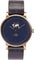 La Maison Inland The June 41mm Watch with Extra 20mm Belt - Unisex - Antique Gold - Navy - Black Leather