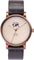 La Maison Inland The June 41mm Watch with Extra 20mm Belt - Unisex - Copper - Sand - Black Leather