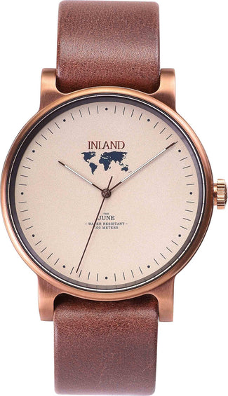 La Maison Inland The June 41mm Watch with Extra 20mm Belt - Unisex