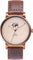 La Maison Inland The June 41mm Watch with Extra 20mm Classic Strap - Unisex - Copper - Sand - Brown Leather