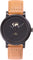 La Maison Inland The June 41mm Watch with Extra 20mm Classic Strap - Unisex - Black - Black - Natural Leather