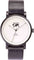 La Maison Inland The June 41mm Watch with Extra 20mm Belt - Unisex - Black - Cream - Black Leather
